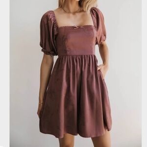 Alexis Satin Mini Dress